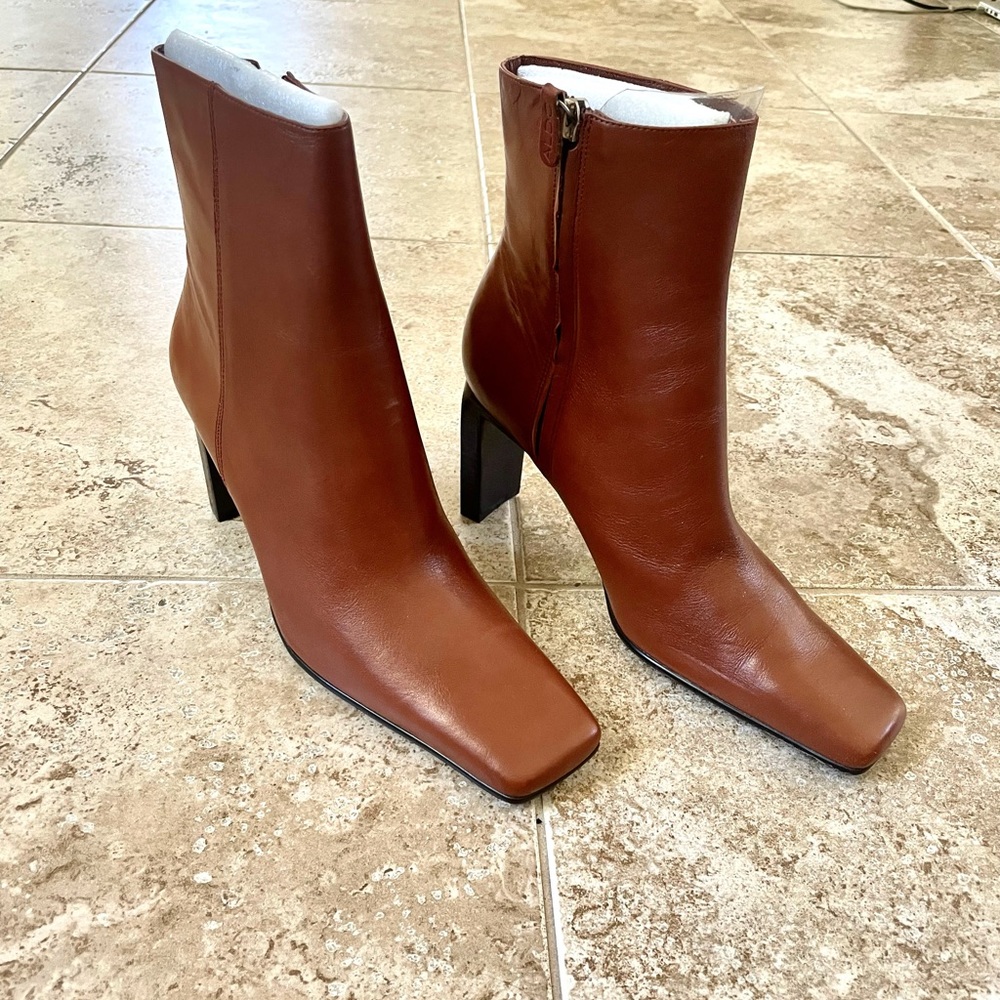 Aldo Brown Leather Boots